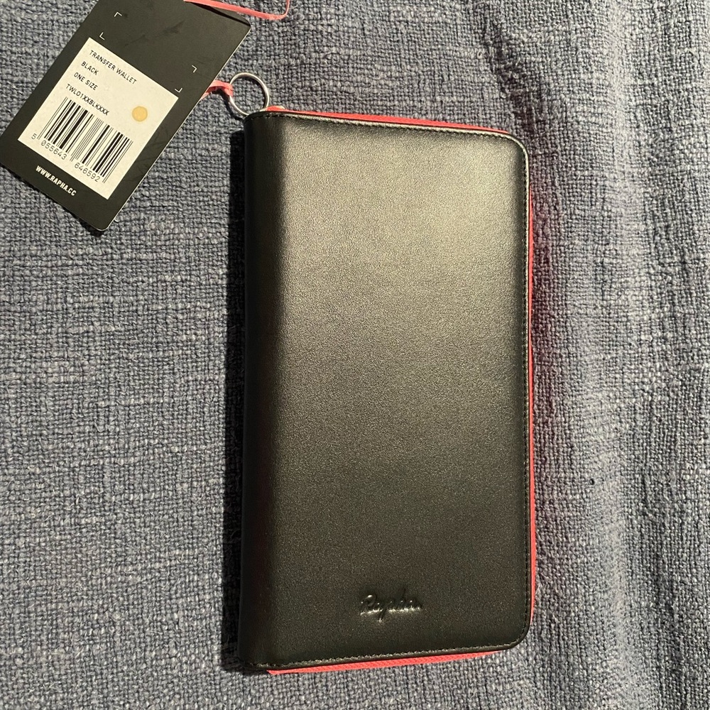 Rapha Black Transfer Wallet